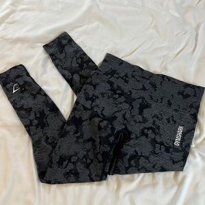 Gymshark Black and Gray Leggings